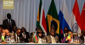 Reunión BRICS-Plus con líderes africanos celebrada en Johannesburgo