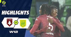 FC METZ - FC NANTES (3 - 1) - Highlights - (FCM - FCN) / 2023-2024