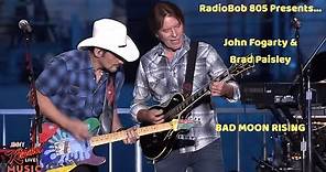 John Fogerty Live, BAD MOON RISING, Brad Paisley Hot lead guitar