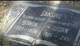 Vernon & Eduardo Cansino Graves Hollywood Forever Cemetery Los Angeles California USA April 29, 2023