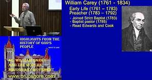 40. William Carey and the Modern Missionary Movement