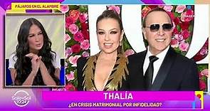 Matrimonio de Thalía estaría en crisis por presunta infidelidad de ...