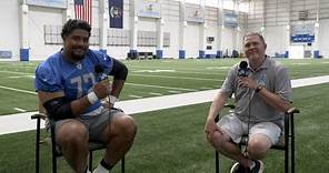 Steve Oliver & Halapoulivaati Vaitai on Lions’ offensive line room | Twentyman in the Huddle Ep. 50