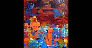 Joy abstract painting by Patrick Joosten