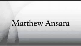 Matthew Ansara