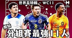 2022世界盃特輯WC11 - 最強陣容 盤點2022世界盃 分組賽最佳11人｜HERO FOOTBALL CHANNEL