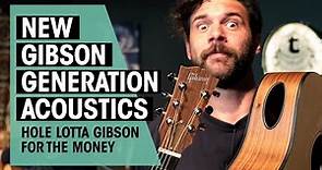 NEW Gibson Generation Acoustics | The best affordable Gibsons ever? | Thomann