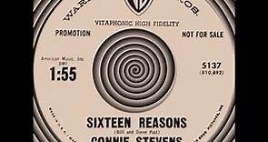 SIXTEEN REASONS, Connie Stevens, (Warner Bros. #5137) 1959