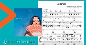 Rainbow Sheet Music - Kacey Musgraves - Easy Piano