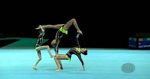 Russian Federation (RUS) - 2018 Acrobatic Worlds, Antwerpen (BEL) - Combined Women's Group