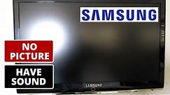 How To Fix SAMSUNG TV Not Showing Picture but has Sound || Samsung TV No Picture || Easy Fix
