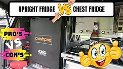 12v Fridge comparison Upright vs Chest fridge, Bushman, ARB Elements