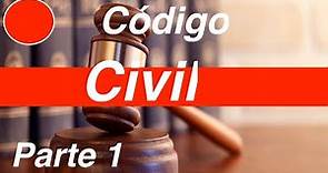Código Civil - Art. 1 a 1106