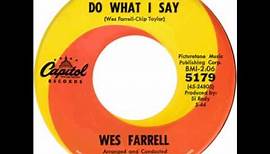 Wes Farrell -- "You Don't Do What I Say" (Capitol) 1964