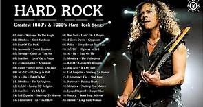 Greatest 1980's & 1990's Hard Rock Songs | Strong Rock Music 👆👆
