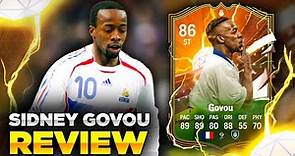 ¡DELANTERO MUY TOP¡ /REVIEW DE SIDNEY GOVOU HEROE 86 DC/EA FC 24 ULTIMATE TEAM