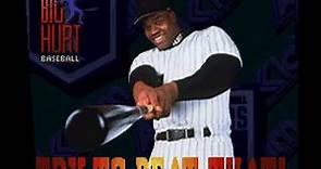 Frank Thomas Big Hurt Baseball (Super Nintendo)