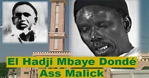 El Hadji Mbaye Dondé : As Malick Yaay Kénu diné