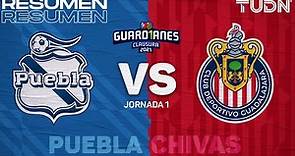 Resumen y goles | Puebla vs Chivas | Torneo Guard1anes 2021 Liga Mx - J1 | TUDN