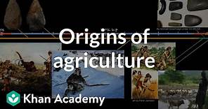 Origins of agriculture | World History | Khan Academy