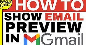 How to show emails in your inbox in Gmail