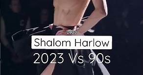 Shalom Harlow 2023 Vs 90S #shalomharlow #model #runway #fashionshow #shortfeed
