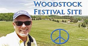 Visiting the Woodstock Festival Site