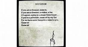 Invitation by Shel Silverstein (Poem)