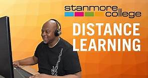 Distance learning at Stanmore College