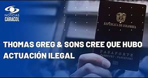 Thomas Greg & Sons pide que le adjudiquen contrato de pasaportes o le paguen millonaria suma
