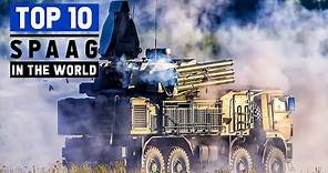 Top 10 Self Propelled Anti Aircraft Guns In The World | Best SPAAG In The World