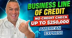 How to Get a Business Line of Credit with No Credit Check | American Express