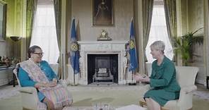 Impact in Action: Jennifer Jones and Commonwealth Secretary-General Patricia Scotland KC