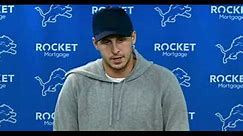 Lions QB Jared Goff talks dramatic win after being booed vs Chicago Bears #NFL #Lions #jaredgoff