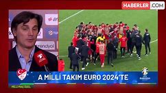 Montella'dan Letonya maçı sonrası ilk sözler: Türkiye'nin hocası olmaktan gurur duyuyorum