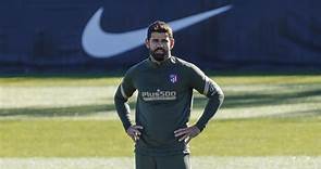 Diego Costa no entrena a la espera de cerrar su salida del Atlético