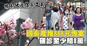 佛系防疫保單又來了！國泰產推888元專案 確診至少賠8萬 | 台灣新聞 Taiwan 蘋果新聞網
