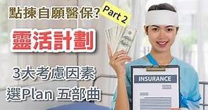 自願醫保點揀好PART 2 - 靈活計劃3大考慮因素+選Plan 五部曲