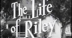The Life of Riley~William Bendix 50s Comedy Sitcom