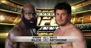 KIMBO SLICE vs MATT MITRIONE|| FULL FIGHT||UFC