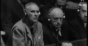 Inéditas imágenes de los juicios de Nuremberg 1945
