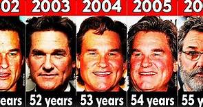 Kurt Russell from 1975 to 2023