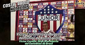 Víctor Cantillo nuevo Jugador del Junior de Barranquilla. Asi lo presentaron en Barranquilla.