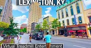 Lexington, Kentucky Downtown Walking Tour - Virtual City Walks and Treadmill tours in 4K