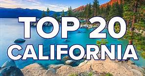 20 BEST PLACES TO VISIT CALIFORNIA