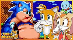 SONIC XL!! | Tails and Cream React to Sonic Oddshow HD Remix