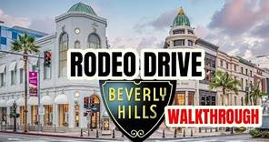 Rodeo Drive walkthrough summer 2023 shopping haul Beverly Hills, California