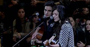 Fiuk e Sophia Abrahão cantam pela primeira vez juntos na TV