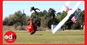 Skydiver vs Plane: Florida Collision Captured in Dramatic Pictures