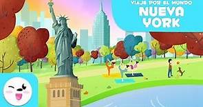 Nueva York - Geografía para niños - Viaje por el mundo ✈🌍